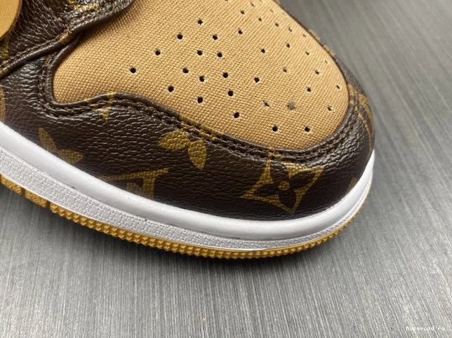 AJ1 Jordan OW 1 LOW Off-Louis Air x 0607